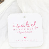 Isabel Maternity By Ingrid & Isabel Maternity Shirred V-Neck T-Shirt Tee White L