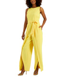 Inc International Concepts Belted Walkthrough Jumpsuit Daffodil Yellow 16