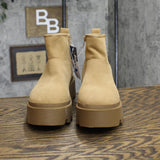 Universal Thread Women's Rowland Winter Boots 88912221 Tan Brown 7M