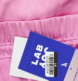 Joylab Womens Low-Rise Satin Tear Away Track Pants 94628898 Pink / Neon Pink M