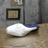 AK Anne Klein Womens Vintage Patent Strappy Wedges 1673d85fa81e1a Blue 6M