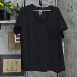 Barco Womens Sleeve Zip Scrub Shirt Top 166ffe44815bf4 Black 3XL