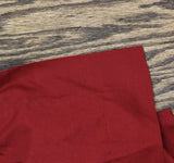 Ienjoy Double Brushed Solid 3-Piece Duvet Cover Set Burgundy Red King