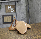 Steve Madden Womens Tia Bracelet Stiletto Heels TIA04S1 Caramel Brown 8.5M