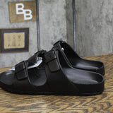 Goodfellow & Co Mens Carson Two Band Slide Sandals 86818922 Black 13M