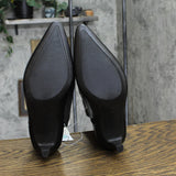 Universal Thread  Kendra Kitten Heel Tall Dress Boots Memory Foam Black 9.5M