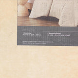510 Design Camden Chambray Print Comforter Set w/ Shams Taupe Brown Full / Queen