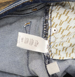 Karl Lagerfeld Paris Womens Floral Motif Cropped Jeans L5TK2265 Coastal Blue 6