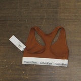 Calvin Klein Modern Cotton Women's Modern Cotton Bralette Warm Bronze Brown XS