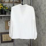 Kasper Womens V-Neck Tie Front Unlined Blouse Shirt Top 16673e9a49fe03 White M