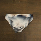 Lauren Ralph Lauren Luxe Stripe Ring-Side Hipster Swim Bottom Navy / White 10