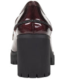 Sun + Stone Womens Presscott Loafer Pumps 10019660600 Wine Patent Red Black 6.5M