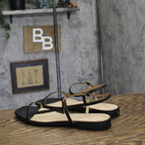 Lauren Ralph Lauren Womens Lainee Nappa Leather Sandals 802P04394001 Black 10B