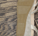 Lifestride Womens Miami Wedge Sandal J3855S1 Platino Gold 9W