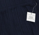 Tommy Hilfiger Womens Short Sleeve Ribbed Pajama Pants Sky Capital Blue M