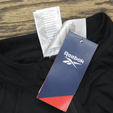Reebok Women's Identity Performance 1/4 Pullover Top 100202714 Black L