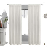 Commonwealth Home Fashions Mulberry Back Tab Curtain Panel Window 54" x 95"