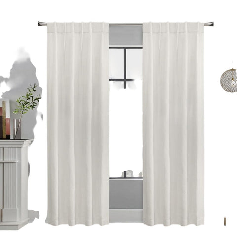 Commonwealth Home Fashions Mulberry Back Tab Curtain Panel Window 54" x 95"