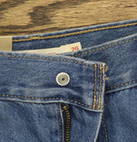 Levi's Womens Superlow Loose Snap Zip Fly Jeans 94417325 All Over Blue 29X32