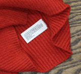 Art Class Girls Off the Shoulder Ribbed Sweater 91367115 Red S