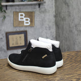 Ecco Soft 7 Side-Zip Low Bootie Sneaker 430243 Black Nubuck US 6M-6.5M (EUR 37)