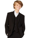 Calvin Klein Big Boys Slim Fit Stretch Suit Jacket K8J0045 Black 8