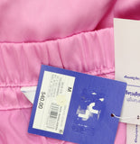 Joylab Womens Low-Rise Satin Tear Away Track Pants 94628898 Pink / Neon Pink M