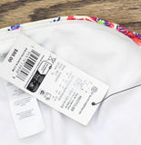 Lauren Ralph Lauren Twist Side Tab Hipster Bikini Bottom Multi White 10