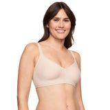 Warners Easy Sized No Bulge Wirefree Seamless Bra Butterscotch Off white XL