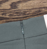 A New Day Rise Skinny Ankle Pull On Elastic Waist Trouser Pants Olive Green 6