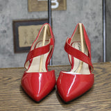 Lifestride Womens Suki Pumps Stiletto Heels Shoes E9896S3 Fire Red 8M