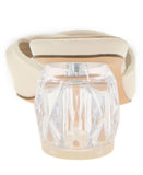 BCBGeneration Women's Mebba Heel Sandal Shoes GN226110 Cream Off White 7M