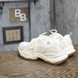 All In Motion Womens Cadence Sneakers Low Top Athletic Running Off White 7M