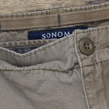 Sonoma Mens Cotton Cargo Shorts 1678e576708eae Brown 40