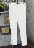 Auden Cozy Ribbed Notch Collar Shirt and Pants Pajama Set Oatmeal Off White 2XL