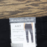 Bandolino Womens Amy Modern Straight Leg Deluxe Super Stretch Jean 49010203