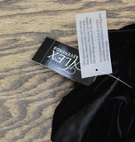 Alex Evenings Velvet Plus Size Full Length Slim Leg Formal Dress Pant Black 2X