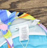 Bleu By Rod Beattie Scoop Neck Tankini Top Bleu Rod Beattie Blue Multi 18W