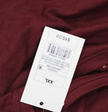 A New Day Extended Short-Sleeve T-Shirt 93042677 Dark Red 2XL
