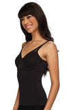Miraclesuit Womens Firm Control Convertible Strapless Shaping Slip Black 2XL