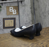 Easy Street Womens Waive Dress Pump Block Heel WAIVE New Navy Blue 9.5M