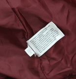 Wild Fable Short Faux Fur Fuzzy Jacket 94774777 Burgundy Red XL