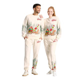 The Grinch Holiday Sled Graphic Sweatshirt 94744183 Cream Off White L