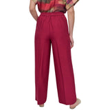 DKNY Pull-On Woven Drawstring Sportswear Pant P3EKTS98 Beet Red XL