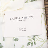 Laura Ashley Meadow Floral Cotton 3-Pc. Duvet Cover Set Blue Multi Queen