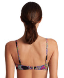 Lauren Ralph Lauren Paisley-Print U-Wire Bikini Swim Top Bordado Black Paisley 8