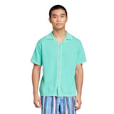 Original Use Mens Short Sleeve Polo Shirt 89621626 Turquoise Green 2XL