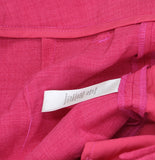 T Tahari Womens High Rise Wide-Leg Pants Ankle THF52002 Tulip Pink 8
