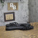 A New Day Womens Mariana Sandals Single Band 94853533 Black 8M