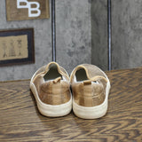 Cat & Jack Girls Youth Slip On Casual Shoes 166c993e6754af Gold Foil 5